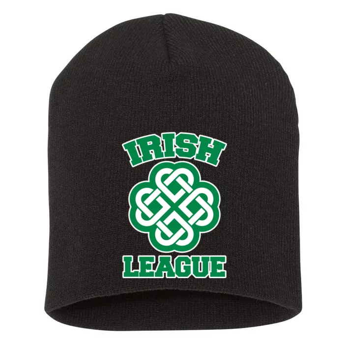 Irish League St. Patrick's Day Celtic Short Acrylic Beanie