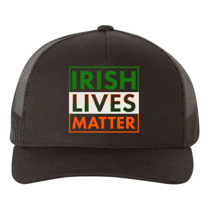 Irish Lives Matter Yupoong Adult 5-Panel Trucker Hat