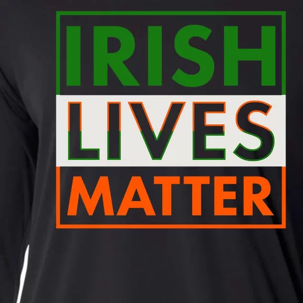 Irish Lives Matter Cooling Performance Long Sleeve Crew