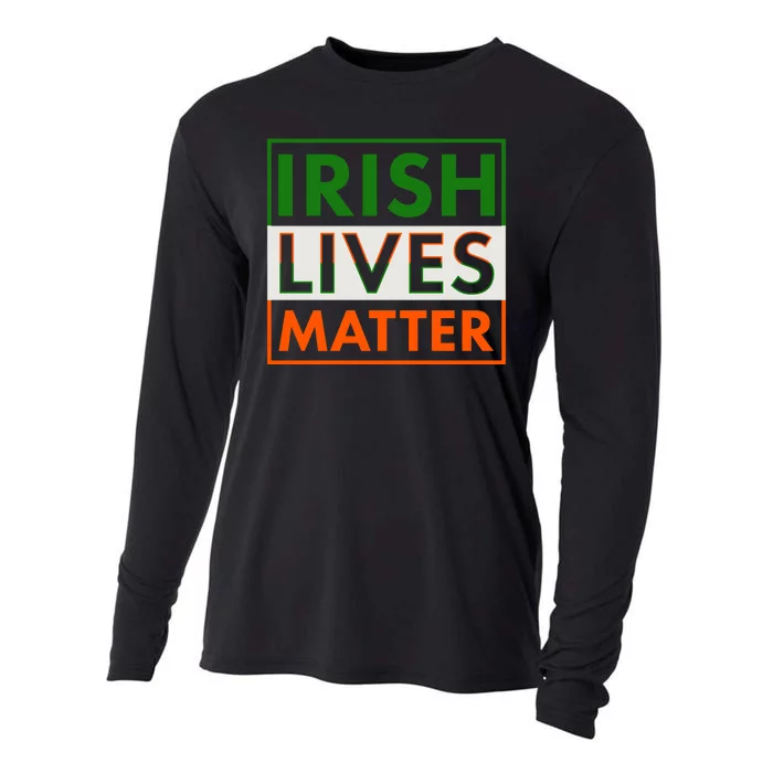 Irish Lives Matter Cooling Performance Long Sleeve Crew