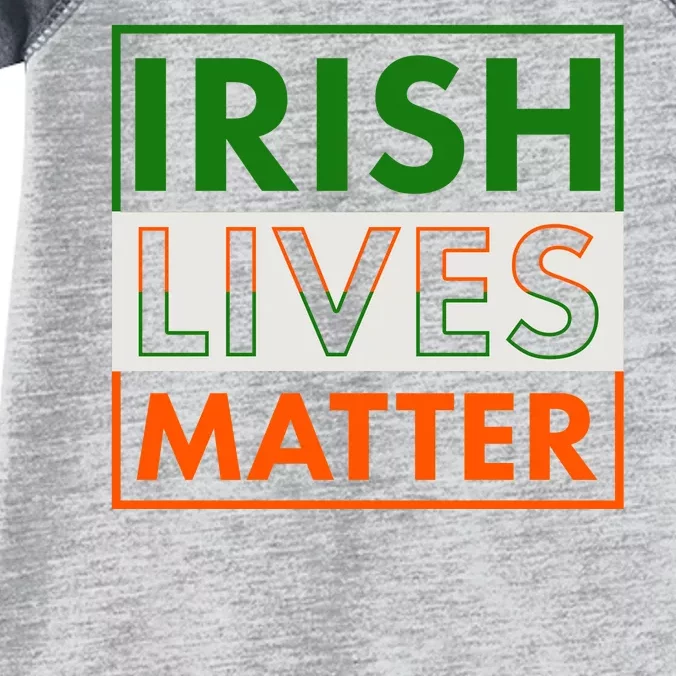 Irish Lives Matter Infant Baby Jersey Bodysuit