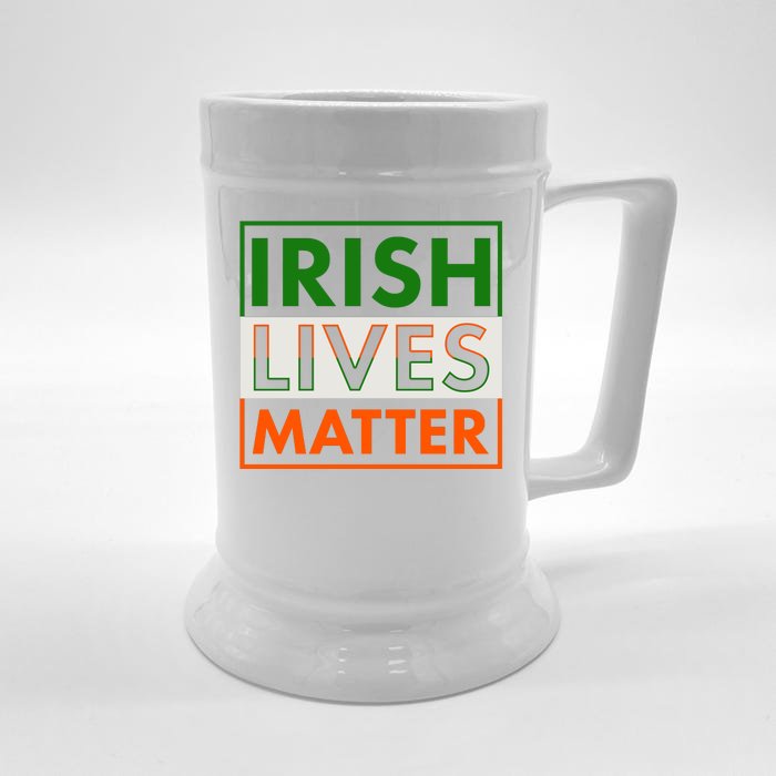 Irish Lives Matter Front & Back Beer Stein