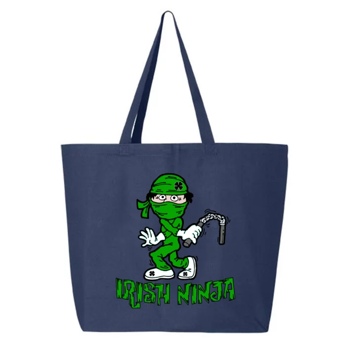 Irish Ninja St. Patricks Day Funny 25L Jumbo Tote