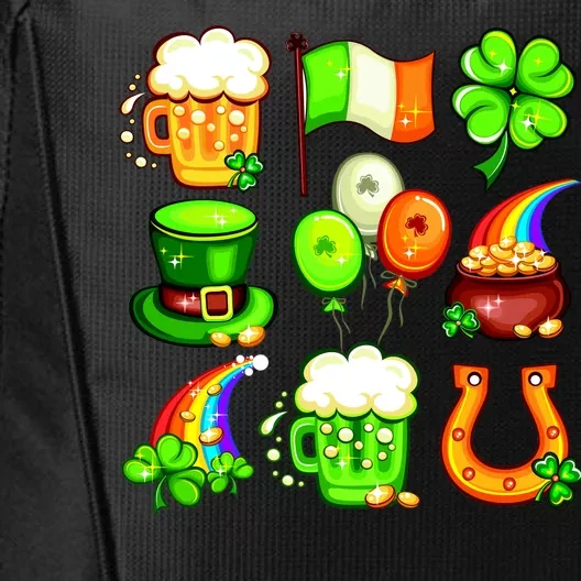 Irish Party Favors Festive St. Patrick's Day Mashup City Backpack