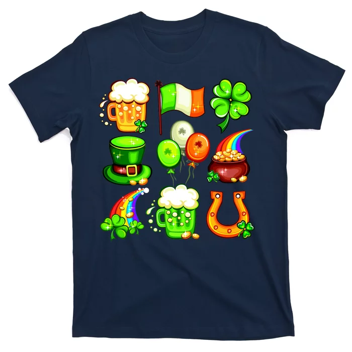 Irish Party Favors Festive St. Patrick's Day Mashup T-Shirt