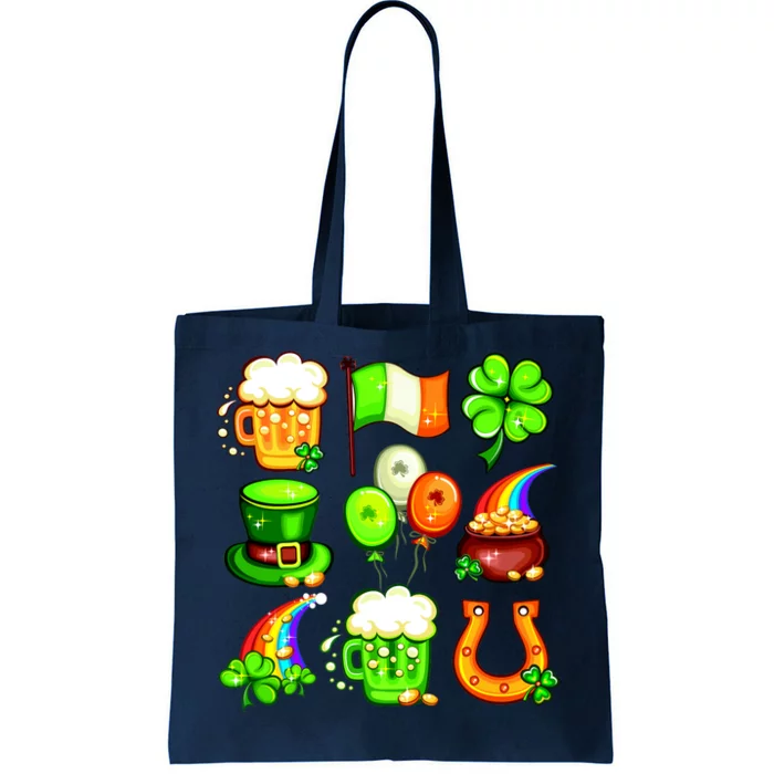 Irish Party Favors Festive St. Patrick's Day Mashup Tote Bag