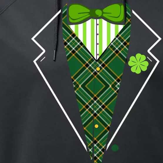 Irish Party Tuxedo Performance Fleece Hoodie