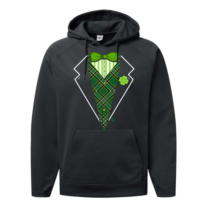 Irish Party Tuxedo Performance Fleece Hoodie