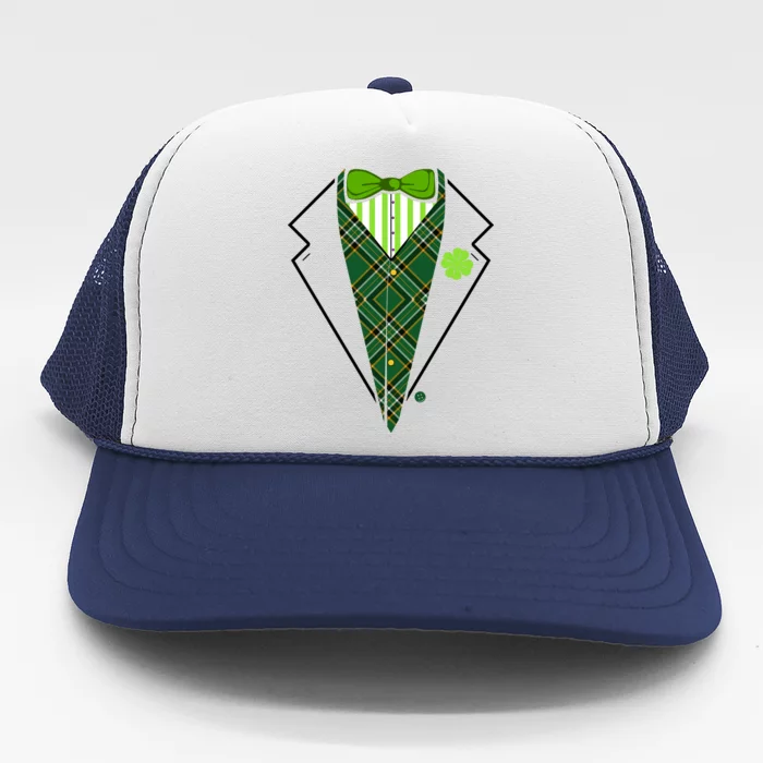 Irish Party Tuxedo Trucker Hat