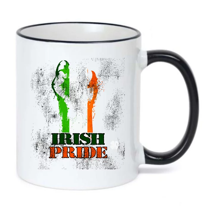 Irish Pride Black Color Changing Mug