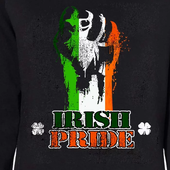 Irish Pride Womens California Wash Sweatshirt