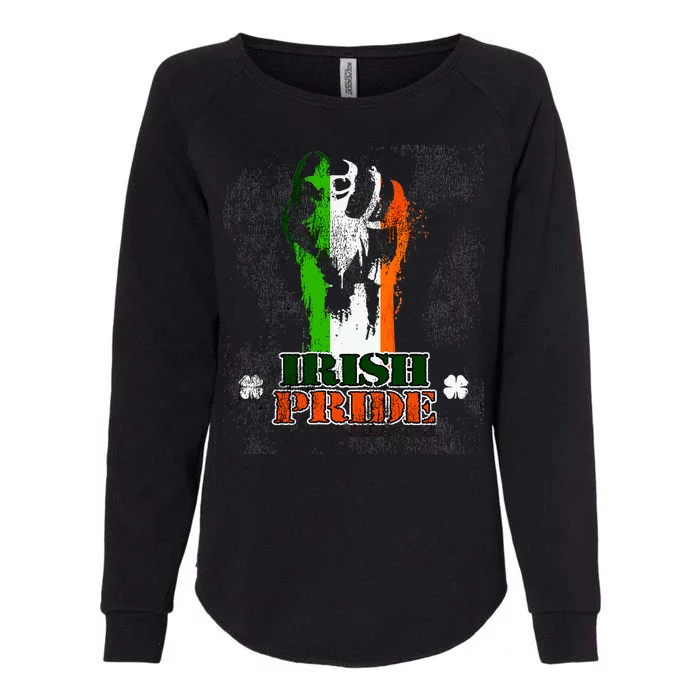 Irish Pride Womens California Wash Sweatshirt