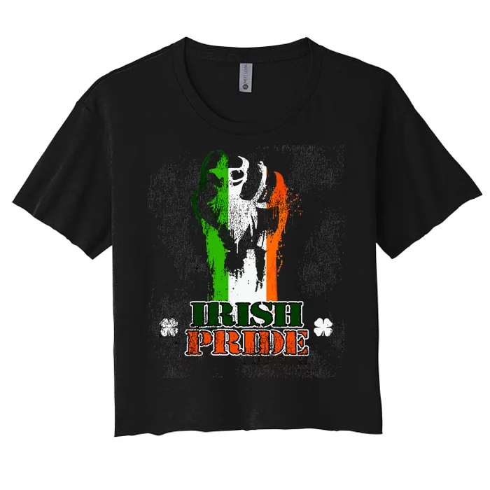 Irish Pride Women's Crop Top Tee