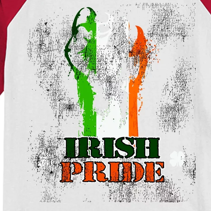 Irish Pride Kids Colorblock Raglan Jersey