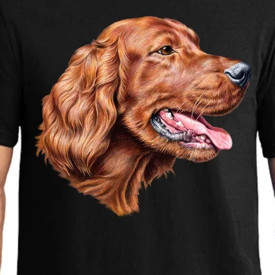 Irish Setter Portrait Pajama Set