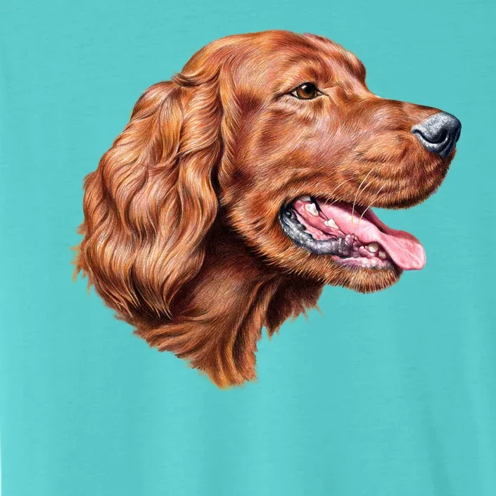 Irish Setter Portrait ChromaSoft Performance T-Shirt