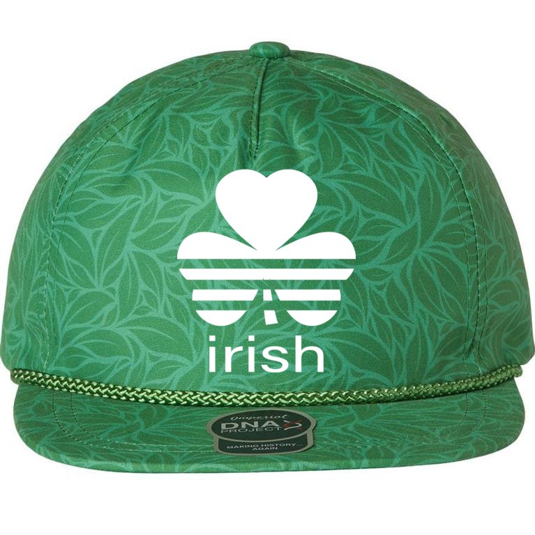 Irish Shamrock Logo Aloha Rope Hat