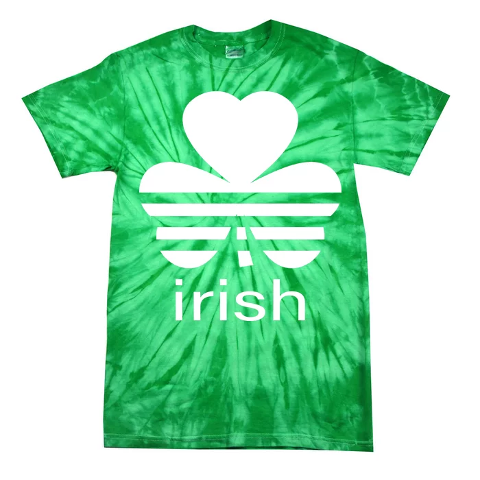 Irish Shamrock Logo Tie-Dye T-Shirt