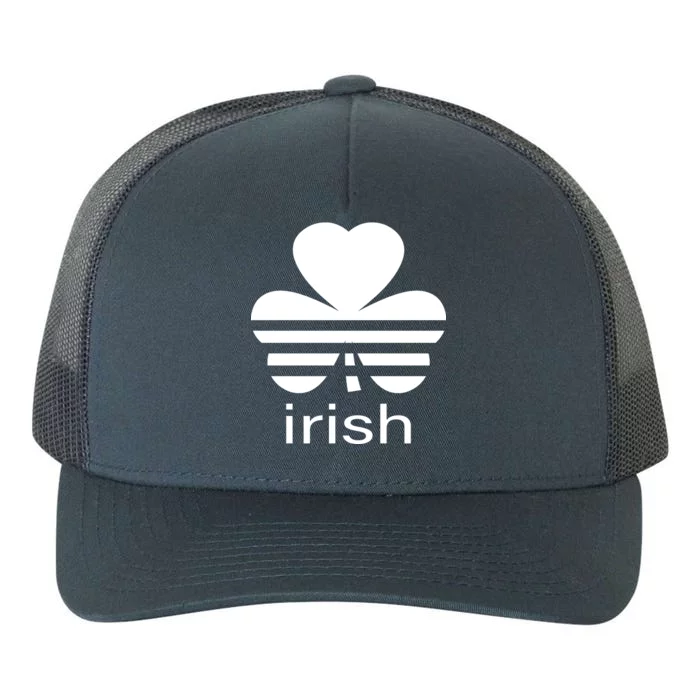 Irish Shamrock Logo Yupoong Adult 5-Panel Trucker Hat