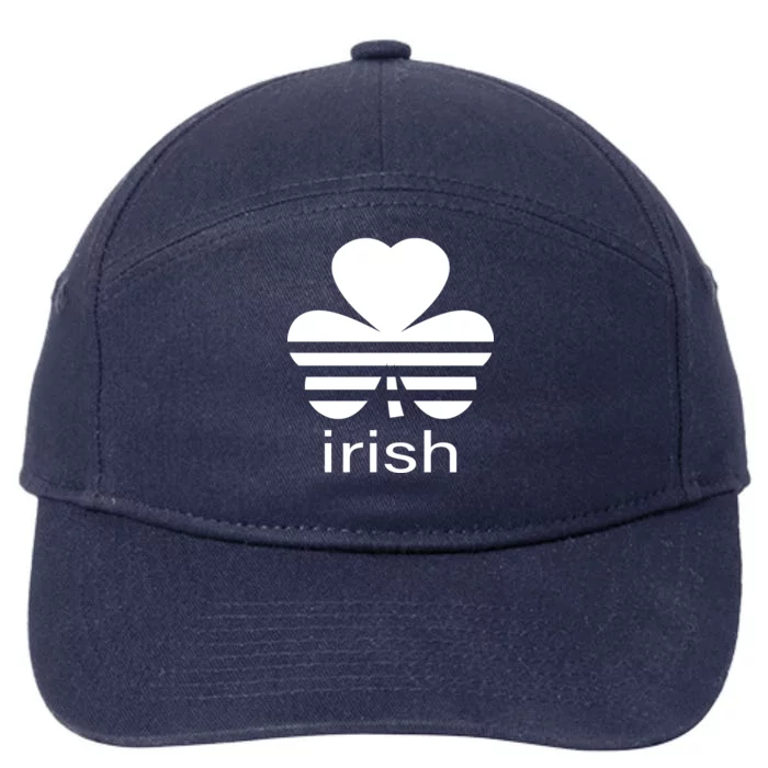 Irish Shamrock Logo 7-Panel Snapback Hat