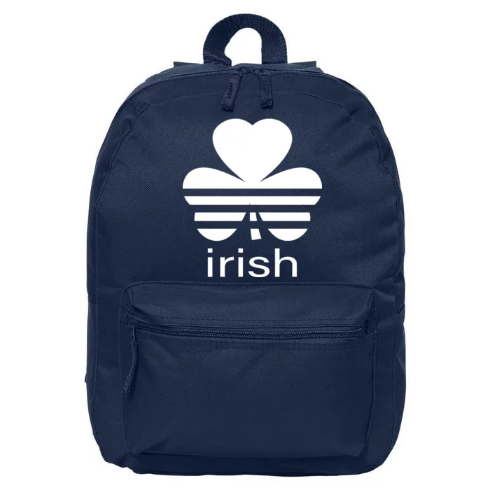 Irish Shamrock Logo 16 in Basic Backpack