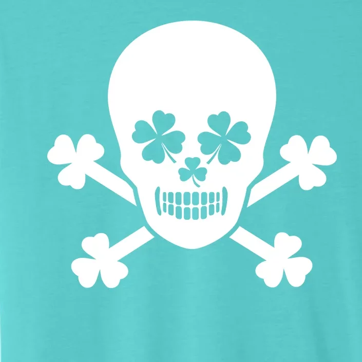 Irish Shamrock Skull ChromaSoft Performance T-Shirt