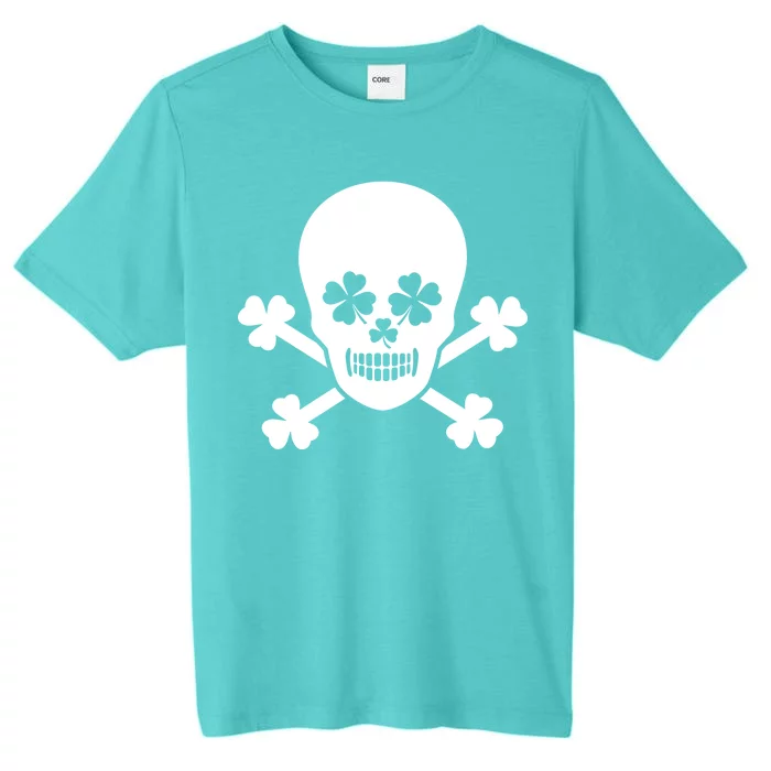 Irish Shamrock Skull ChromaSoft Performance T-Shirt