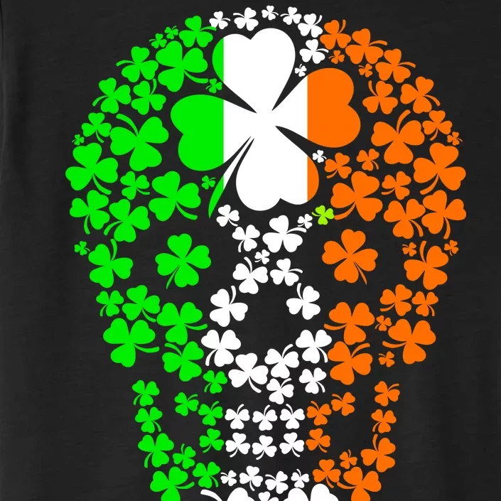 Irish Skull Ireland Clover ChromaSoft Performance T-Shirt