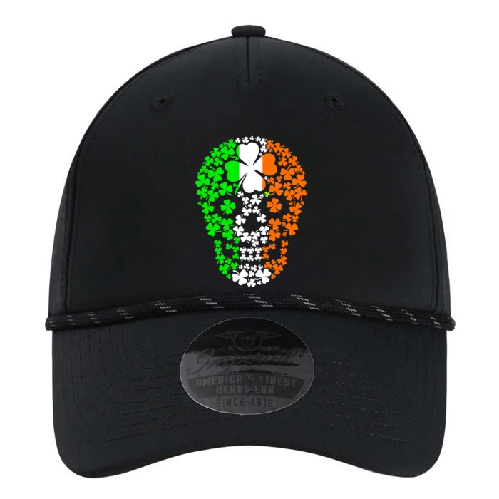 Irish Skull Ireland Clover Performance The Dyno Cap