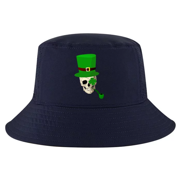 Irish Skull Smoking A Pipe Cool Comfort Performance Bucket Hat