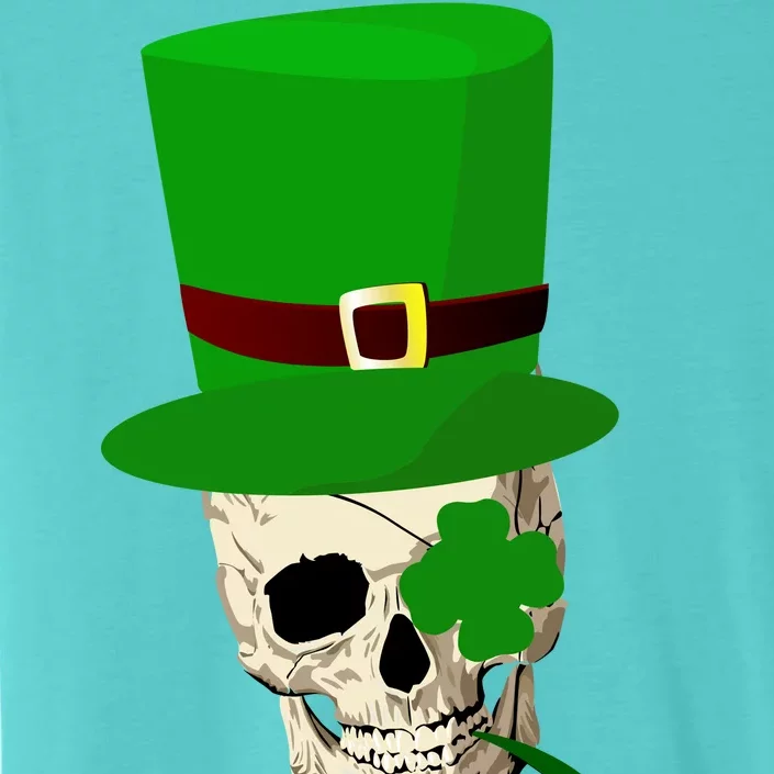 Irish Skull Smoking A Pipe ChromaSoft Performance T-Shirt