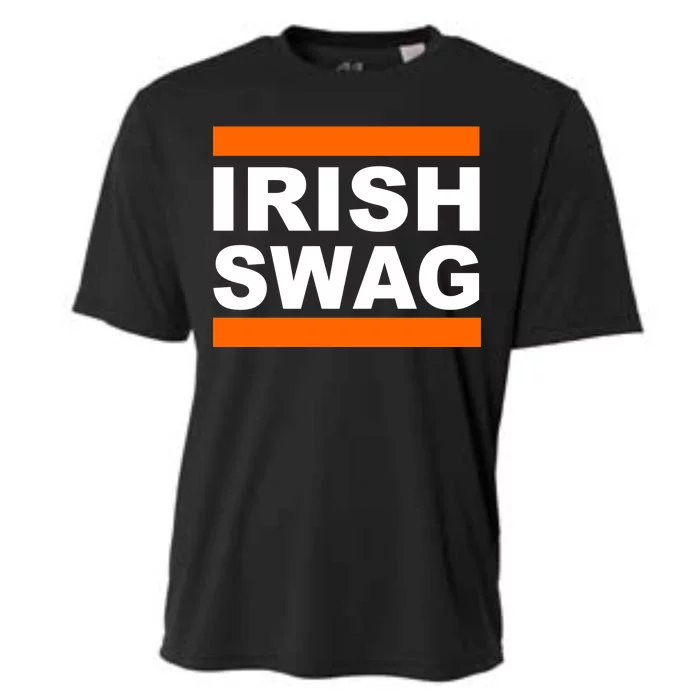 Irish Swag St. Patricks Day Funny Cooling Performance Crew T-Shirt