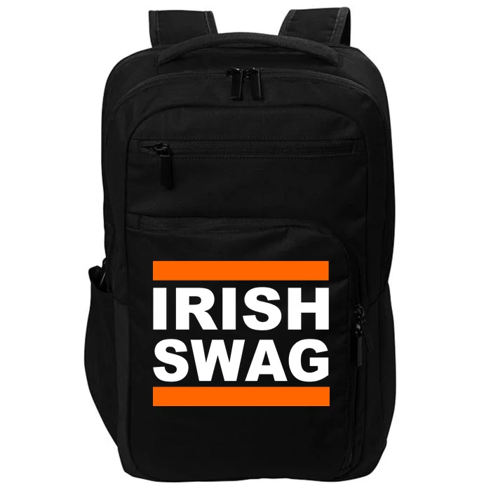 Irish Swag St. Patricks Day Funny Impact Tech Backpack