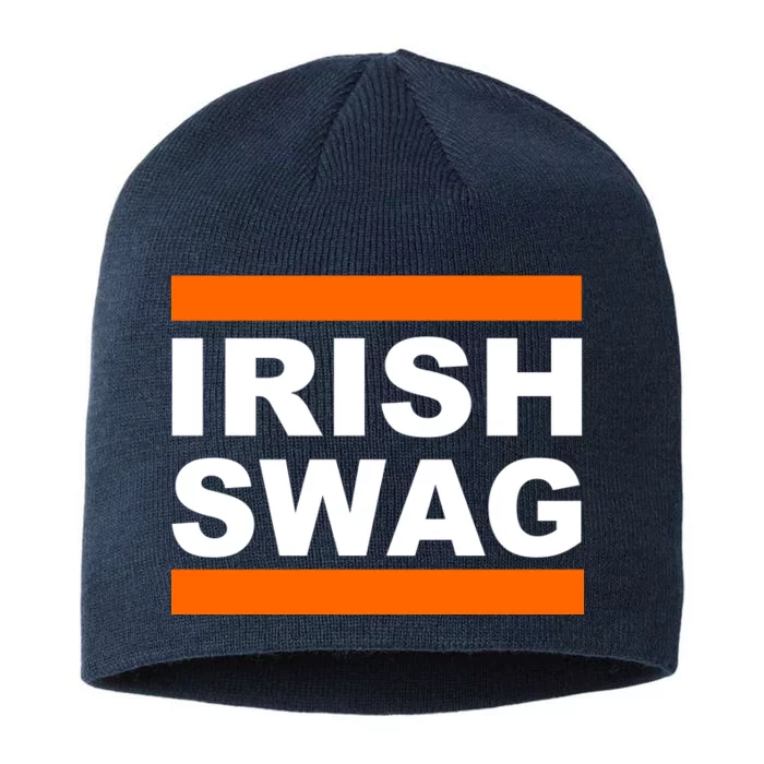 Irish Swag St. Patricks Day Funny 8 1/2in Sustainable Knit Beanie