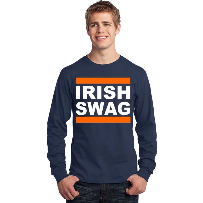 Irish Swag St. Patricks Day Funny Tall Long Sleeve T-Shirt