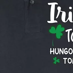 Irish Today Hungover Tomorrow Funny St Patricks Day Softstyle Adult Sport Polo