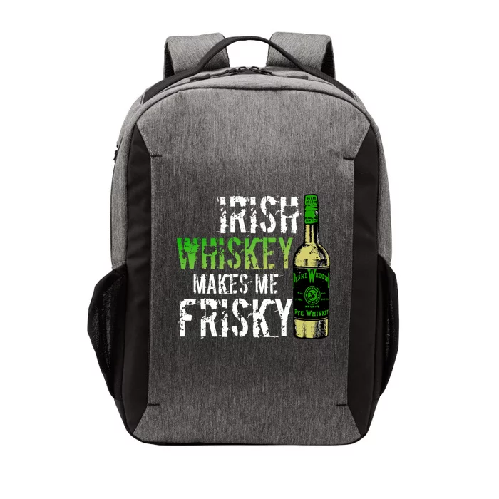 Irish Whisky Makes Me Frisky Vector Backpack