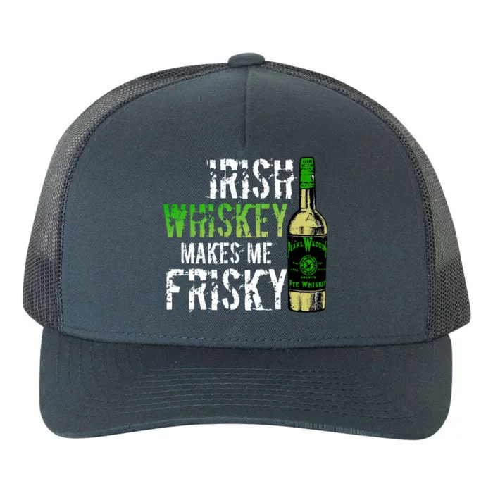 Irish Whisky Makes Me Frisky Yupoong Adult 5-Panel Trucker Hat