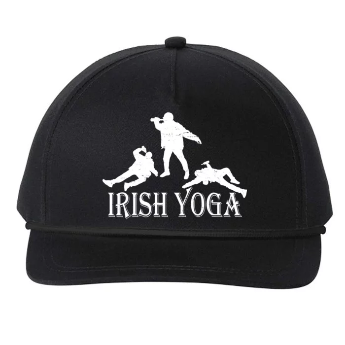 Irish Yoga Snapback Five-Panel Rope Hat