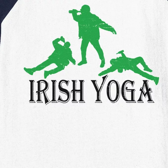 Irish Yoga Baseball Sleeve Shirt