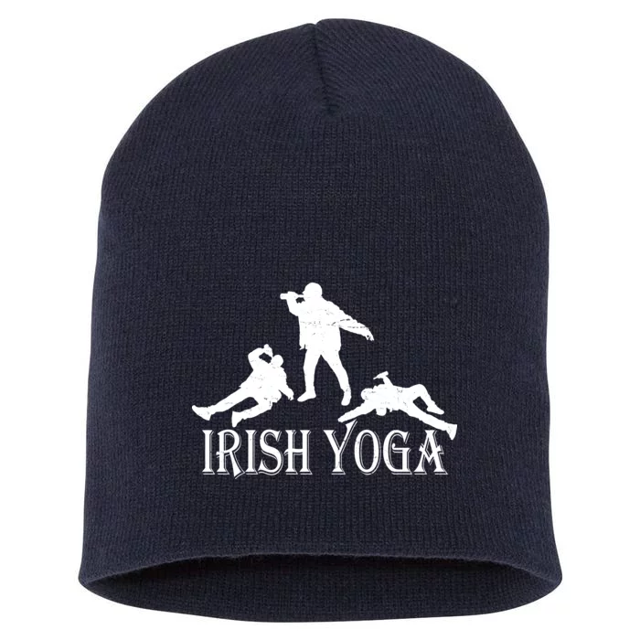 Irish Yoga Short Acrylic Beanie