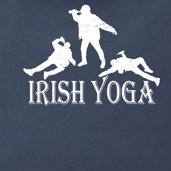 Irish Yoga Zip Tote Bag