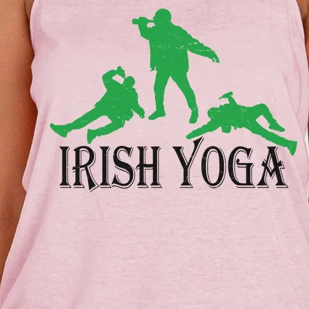 Irish Yoga Women's Knotted Racerback Tank