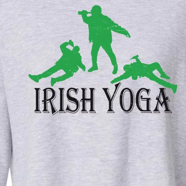 Irish Yoga Cropped Pullover Crew