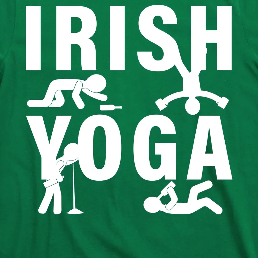 Men's Irish Yoga T-Shirt St Patrick's Day