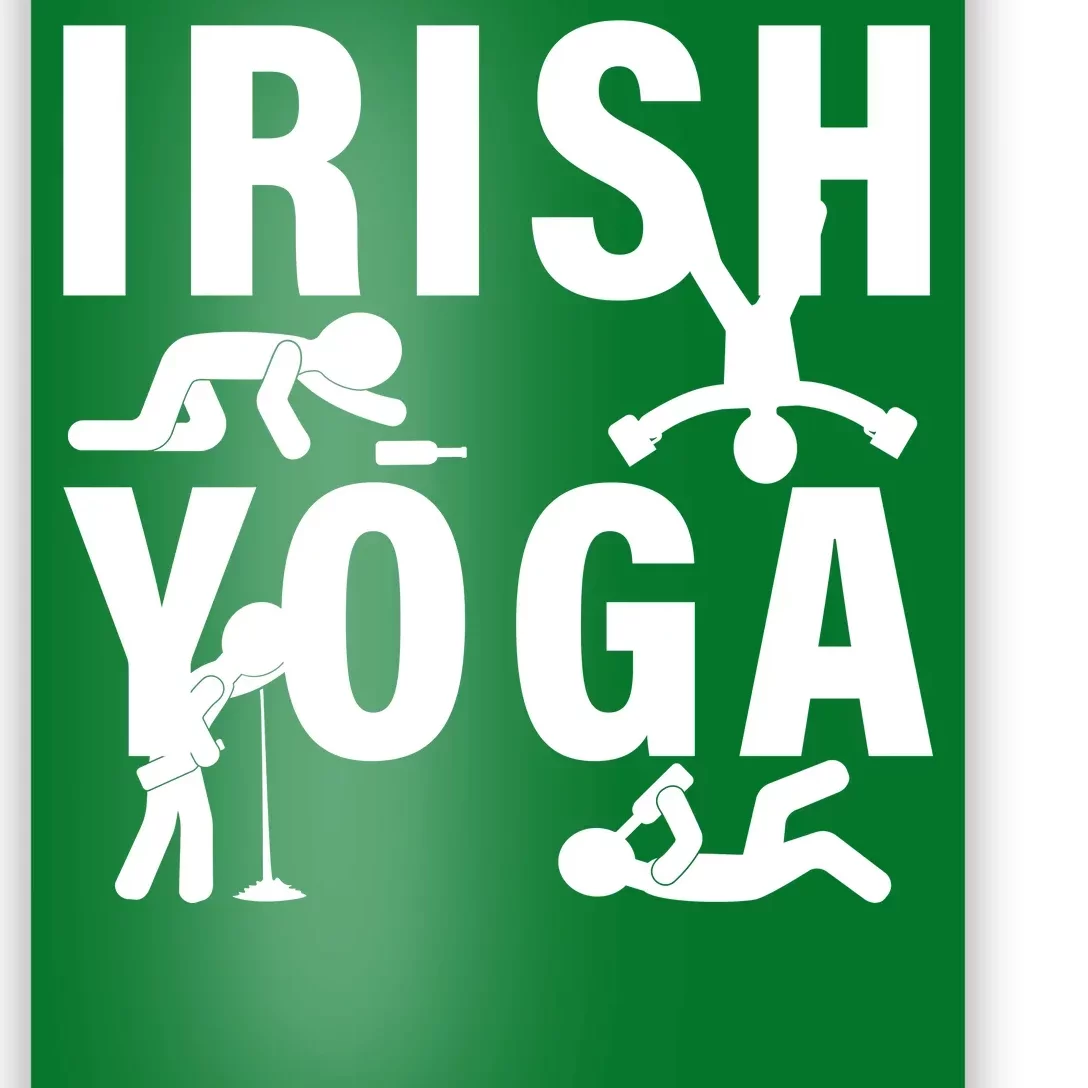 Irish Yoga T-Shirt Funny St. Patricks Day Irish Drunk - Irish Yoga