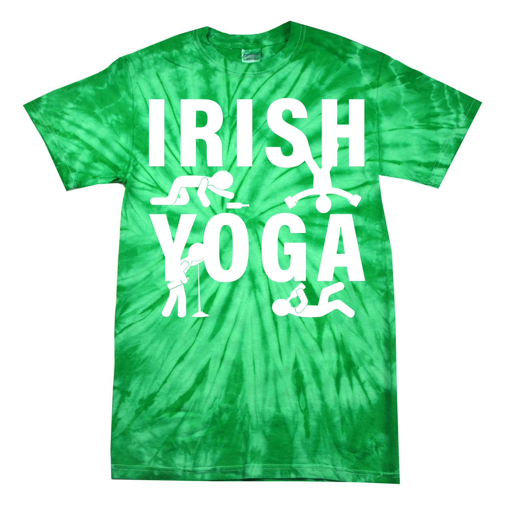 Irish Yoga Happy St. Patricks Day Irish Funny Drinking Beer Shirt