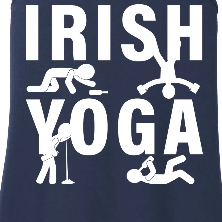 Irish Yoga Funny St. Patrick's Day Ladies Essential Tank