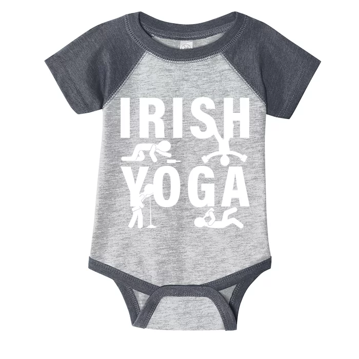 Irish Yoga Funny St. Patrick's Day Infant Baby Jersey Bodysuit