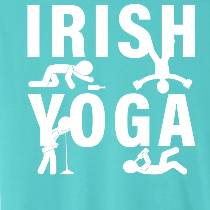 Irish Yoga Funny St. Patrick's Day ChromaSoft Performance T-Shirt